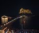 Φωταγωγήθηκε ο Βράχος της Μονεμβασιάς!