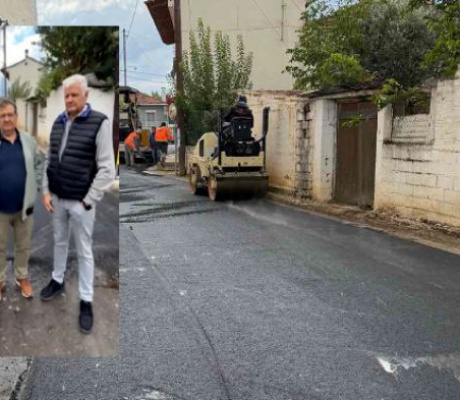 Τζιούμης από το Πέλαγος: «Συνεχίζουμε τις ασφαλτοστρώσεις με στόχο να κάνουμε έργα στο σύνολο των χωριών μας» (vd)