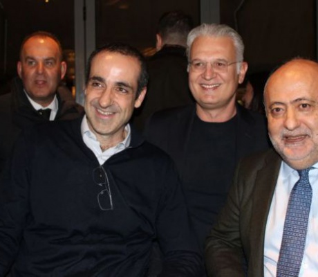 Ο Γρηγόρης Δημητριάδης στην κοπή βασιλόπιτας της ΔΕΕΠ Αρκαδίας (vd)