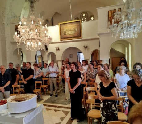 Ο Μητροπολίτης Μαντινείας και Κυνουρίας στον Έλατο Αρκαδίας (εικόνες)