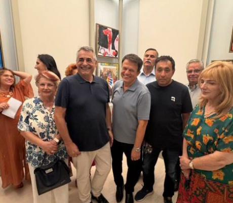 Εγκαινιάστηκε η έκθεση ζωγραφικής του Χρήστου Δαμιανού - Τζιούμης: "H Δημοτική μας Πινακοθήκη να φιλοξενεί εκθέσεις υψηλού επιπέδου"