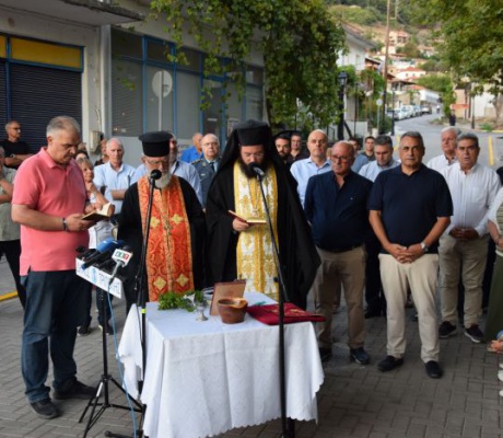 Κώστας Τζιούμης από τα εγκαίνια στη Νεστάνη: «Σήμερα εγκαινιάζουμε ένα σημαντικό και χρήσιμο έργο για τον δήμο μας» (vd)