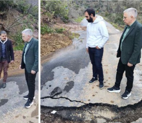 Η παράταξη Μάκαρη καταλογίζει πολιτική ευθύνη για την καθίζηση στο δρόμο προς Ίσαρη – Βάστα