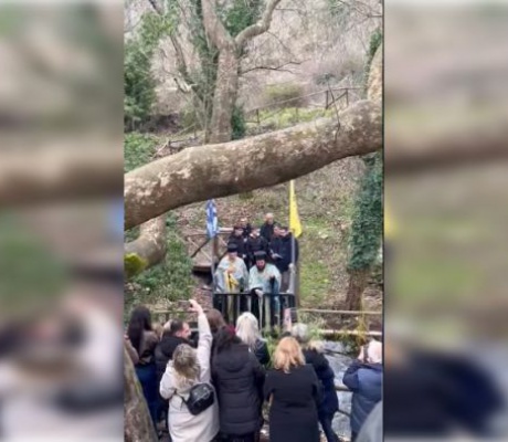 Λεβίδι | Στο Πάρκο και τη λιμνούλα της Κάτω Βρύσης ο Καθαγιασμός των υδάτων (vd)