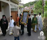 Λαμπρός ο εορτασμός του Οσίου Νείλου στην γενέτειρά του τον Άγιο Πέτρο Κυνουρίας (εικόνες)