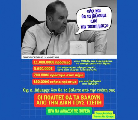 Γιώργος Καπλάνης: "Γιατί στο τέλος τον λογαριασμό τον πληρώνουν οι πολίτες"
