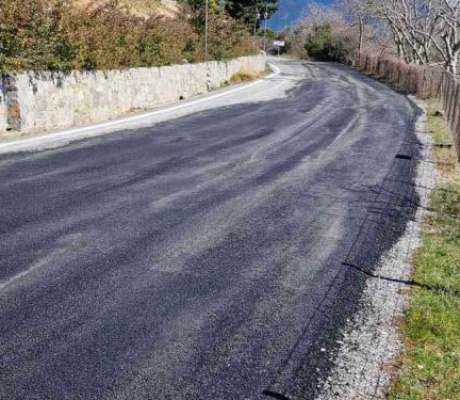 Δήμος Τρίπολης | Έργα αποκαταστασης στην Επαρχιακή Οδό Τρίπολης – Στεμνίτσας, στο ύψος του Χρυσοβιτσίου (εικόνες)