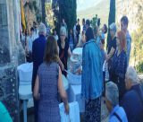 Εσπερινός στην εορτάζουσα Μονή Προδρόμου Γορτυνίας (εικόνες)