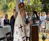 Στο ταπεινό εκκλησάκι της Παναγίας, λίγο έξω από τη Δημητσάνα, ο Μητροπολίτης Ιάκωβος (εικόνες)