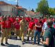Οι εποχικοί πυροσβέστες διαμαρτυρήθηκαν στην Τρίπολη - "Άθλιες εργασιακές συνθήκες στον τομέα της πυρόσβεσης" (vd)