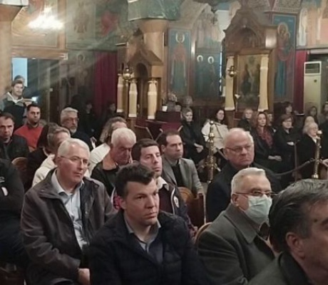 Κατανυκτικός Εσπερινός την Κυριακή της Ορθοδοξίας στη Μεγαλόπολη (εικόνες)