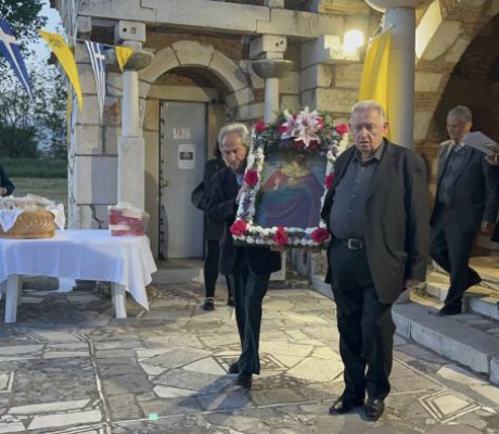 Η γιορτή της Αγίας Φωτεινής στην Αρχαία Μαντινεία (εικόνες)