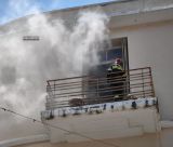 Το βίντεο από την πυρκαγιά με νεκρή στο παλιό Ναύπλιο