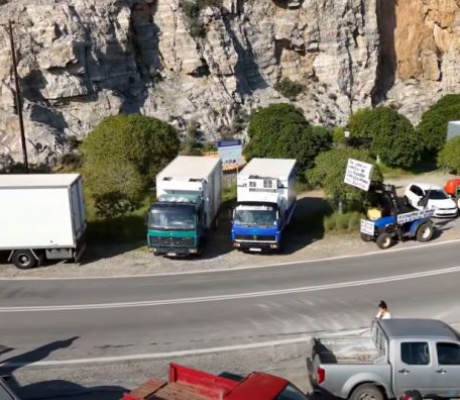 Συγκέντρωση διαμαρτυρίας αγροτών στο Λεωνίδιο για τα οξυμένα προβλήματα του πρωτογενούς τομέα (vd)