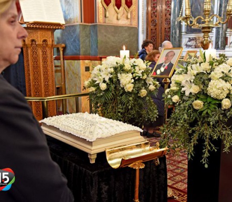 Σε κλίμα συγκίνησης το 40ήμερο μνημόσυνο του Δημοσθένη Σωτηρόπουλου στην Τρίπολη (εικόνες - βίντεο)