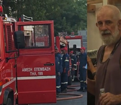 Στις φλόγες το σπίτι του Πέτρου Φιλιππίδη στην Πατησίων – Ο ηθοποιός ήταν στο διαμέρισμα