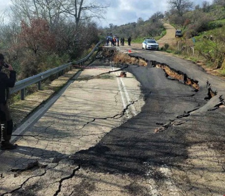 Κλειστός μέχρι νεωτέρας η Ε.Ο. Πατρών – Τριπόλεως, στο ύψος της Δίβρης