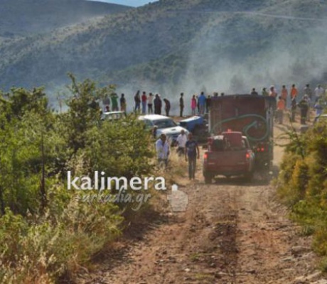 Υψηλός κίνδυνος πυρκαγιάς την Δευτέρα στη Γορτυνία