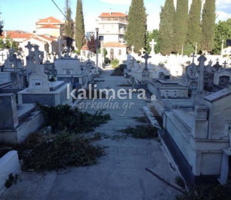 Κοιμητήριο Μεταμόρφωσης | Υπέρ του μερικού αποχαρακτηρισμού με αστέρισκους τάχθηκε το δημοτικό συμβούλιο Τρίπολης
