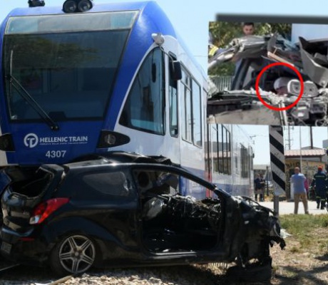 Πάτρα | Βίντεο σοκ από τη σύγκρουση τρένου με ΙΧ – Ο οδηγός μιλά σώος μέσα από τα συντρίμμια