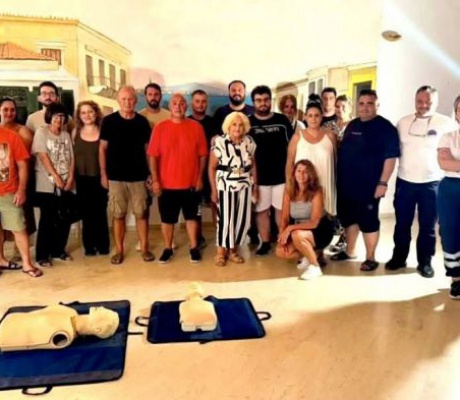 Εκπαίδευση Πρώτων Βοηθειών στα Κάτω Δολιανά (εικόνες)