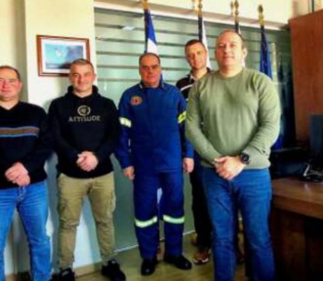 Πανελλαδικό Σωματείο Πυροσβεστικών Υπαλλήλων | «Συνάντηση με τον Συντονιστή Επιχειρήσεων Υποστράτηγο κ. Κωνσταντίνο Γόντικα»