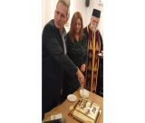 Ξεφάντωσαν οι Αρκάδες Καλλιθέας στην κοπή πίτας τους (vd)