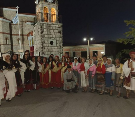 Ο Χορευτικός Όμιλος Τρίπολης στο "Μέλι Fest" στον Άκοβο