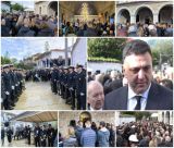 Με τιμές η κηδεία του λιμενικού Ανδρέα Αραχωβίτη στον Πραστό (εικόνες - βίντεο)