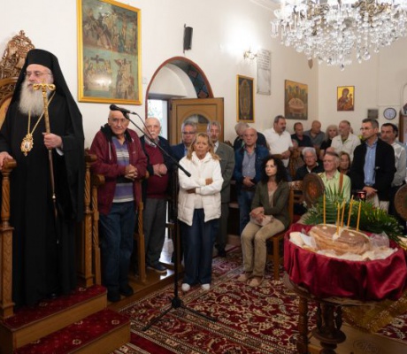 Αρχιερατικός Εσπερινός της Συλλήψεως του Τιμίου Προδρόμου στον οικισμό Μαυρόγιαννη Αρκαδίας (εικόνες)