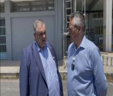 Μαζί με Σπανάκη στα έργα του 1ου Γυμνασίου - 1ου Λυκείου | Τζιούμης: «Στόχος μας τα παιδιά του δήμου να φοιτούν σε ασφαλή και σύγχρονα σχολεία»