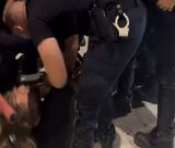 Διαδηλωτής κυμάτιζε τη σημαία της Παλαιστίνης στο Σύνταγμα - Σάλος με αστυνομικό να τον κλωτσάει στο πρόσωπο (vd)