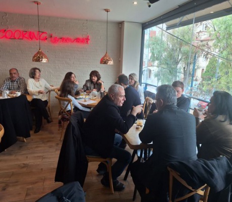 Η κοπή πίτας του Συλλόγου των Απανταχού Παλαμαραίων Γορτυνίας (εικόνες)