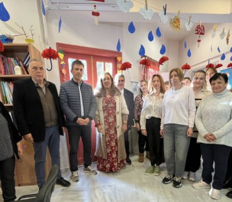 Αγιασμός στον Βρεφονηπιακό Σταθμό "Σχίζα"| Αντιδήμαρχος Μακαρούνης : Πρόκειται για έναν Σταθμό "κόσμημα" για την πόλη και τον Δήμο μας (vd)