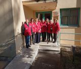 Η γιορτινή επίσκεψη του Ελληνικού Ερυθρού Σταυρού στο Παναρκαδικό Νοσοκομείο