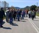 Συγκέντρωση διαμαρτυρίας στη Δάφνη για την κακή κατάσταση των δρόμων στη Γορτυνία (vd)