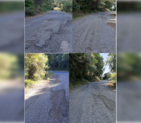 Σε άθλια κατάσταση ο δρόμος που συνδέει τις Ράχες με την Εθνική Οδό Τρίπολης - Πύργου | Έντονη διαμαρτυρία της Αδελφότητας προς την περιφέρεια