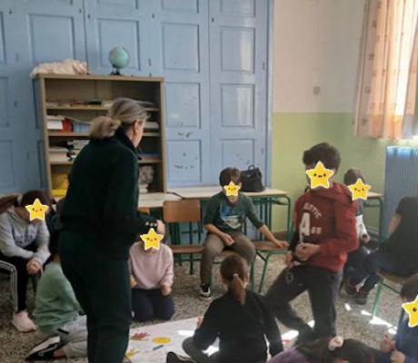 Παρέμβαση ευαισθητοποίησης σε μαθητές του δημοτικού σχολείου Αγίου Ανδρέα - Πραστού (εικόνες)