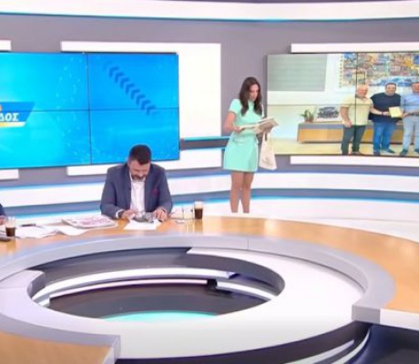 Ο Κλέαρχος Μαρουσάκης διαφήμισε τις ομορφιές του Άστρους στο OPEN! (vd)