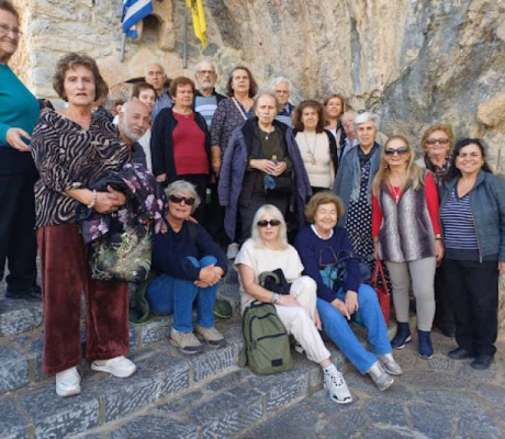 ¨Εκδρομή Ψυχής και Πίστης¨ για τα μέλη του Κ.Α.Π.Η. Δήμου Τρίπολης στην Έλωνα