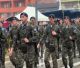 Παρέλαση μόνο από τις Ένοπλες Δυνάμεις στην βροχερή Τρίπολη (vd)