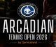 Τα ταμπλό ανακοινώθηκαν! Το Arcadian Tennis Open 2026 ξεκινά!