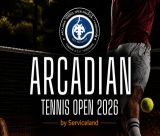 Τα ταμπλό ανακοινώθηκαν! Το Arcadian Tennis Open 2026 ξεκινά!