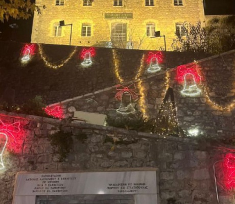 Τα Λαγκαδια δημιούργησαν την «Οδό Χριστουγέννων»!