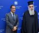 Στο γραφείο του Άδωνι Γεωργιάδη ο Μητροπολίτης Επιφάνιος - "Ο Πανάγαθος Θεός να ενδυναμώνει τον κ. Υπουργό στο υπεύθυνο έργο του"
