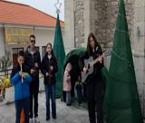 Με τα κάλαντα της Πρωτοχρονιάς γέμισαν τα Τρόπαια Γορτυνίας (vd)