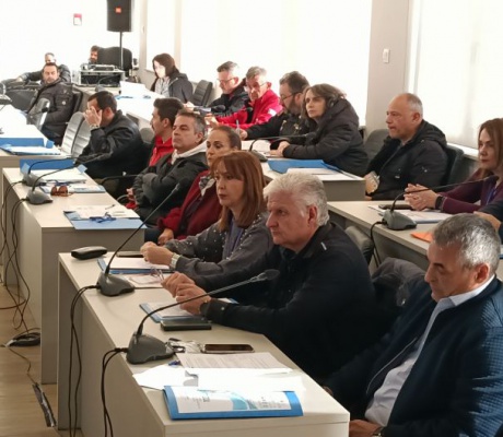 Άσκηση επί χάρτου για την αντιμετώπιση πλημμυρικών φαινομένων από το Γραφείο Πολιτικής Προστασίας του Δήμου Τρίπολης (εικόνες)