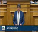 Γιαννακούρας στη Βουλή: "Να επεκταθεί το πρόγραμμα μετεγκατάστασης (δημογραφικής ανάπτυξης) και  στην Αρκαδία"