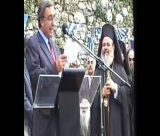 Η υποδοχή του Χριστόδουλου το 1999 στη Δημητσάνα (vd)