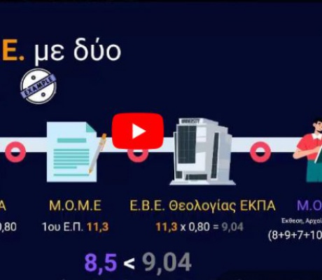 Διαθέσιμο το Διαδικτυακό Σεμινάριο Επαγγελματικού Προσανατολισμού «Πώς συμπληρώνω σωστά το μηχανογραφικό μου;»